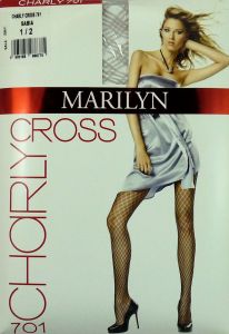 Marilyn Charly CROSS 701 R3/4 rajstopy romby sabia